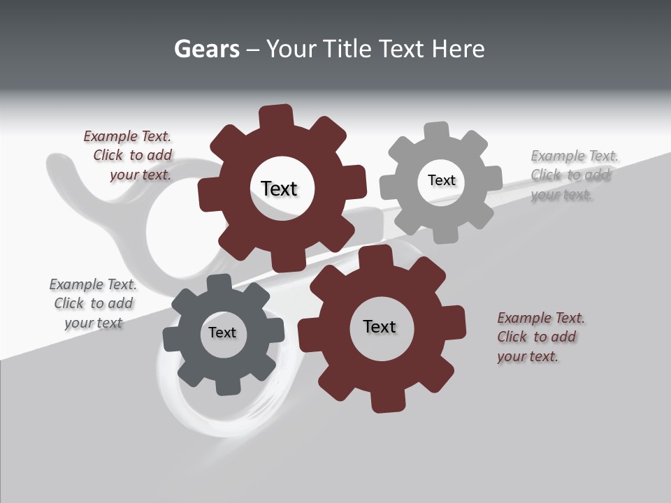 Designer Work Lock PowerPoint Template