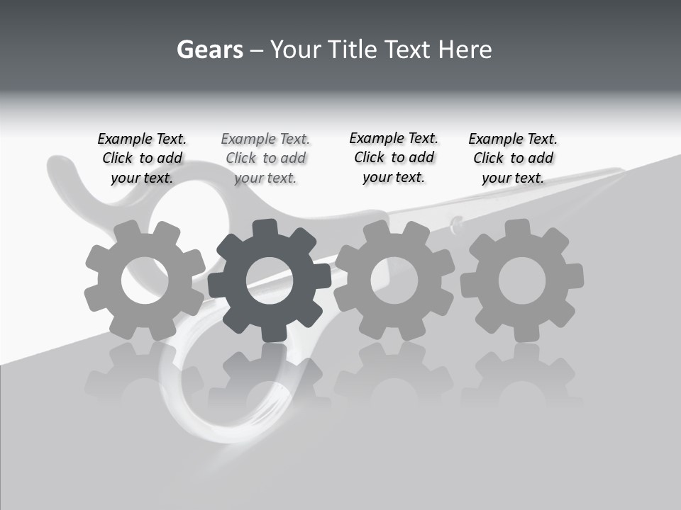 Designer Work Lock PowerPoint Template