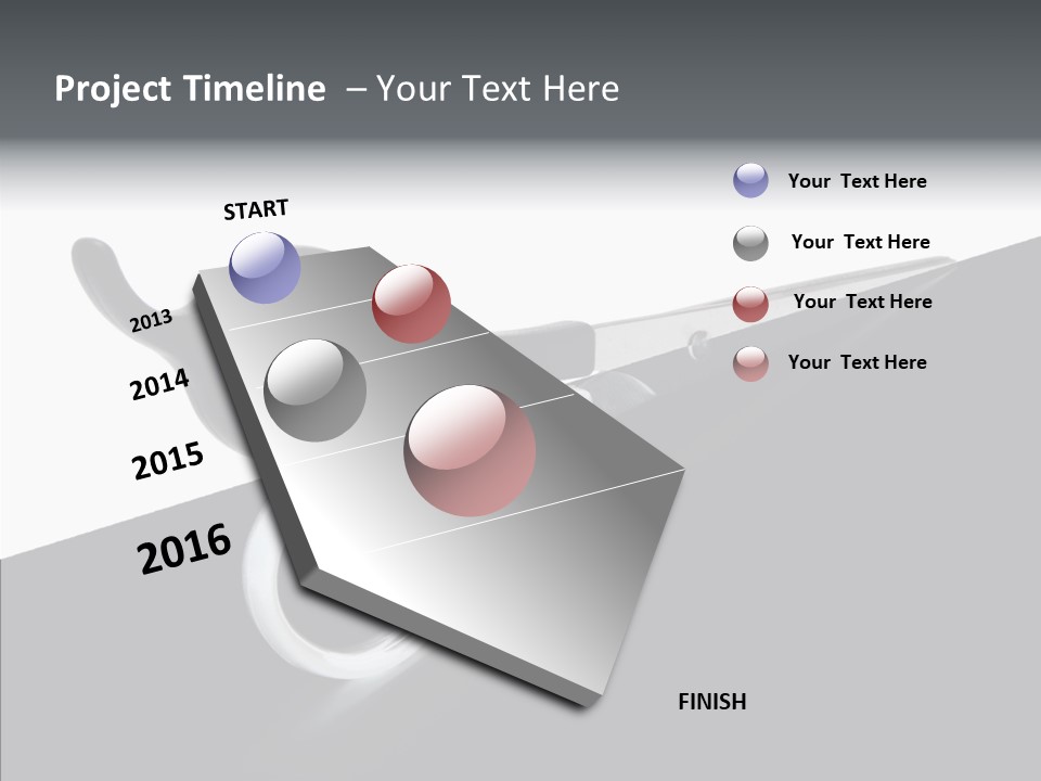 Designer Work Lock PowerPoint Template