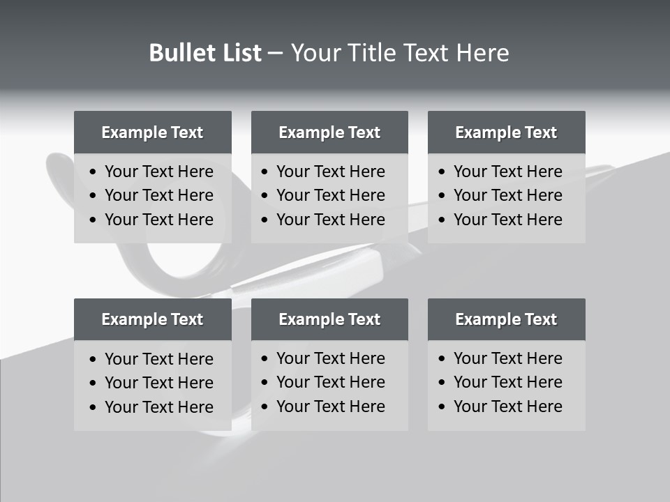 Designer Work Lock PowerPoint Template
