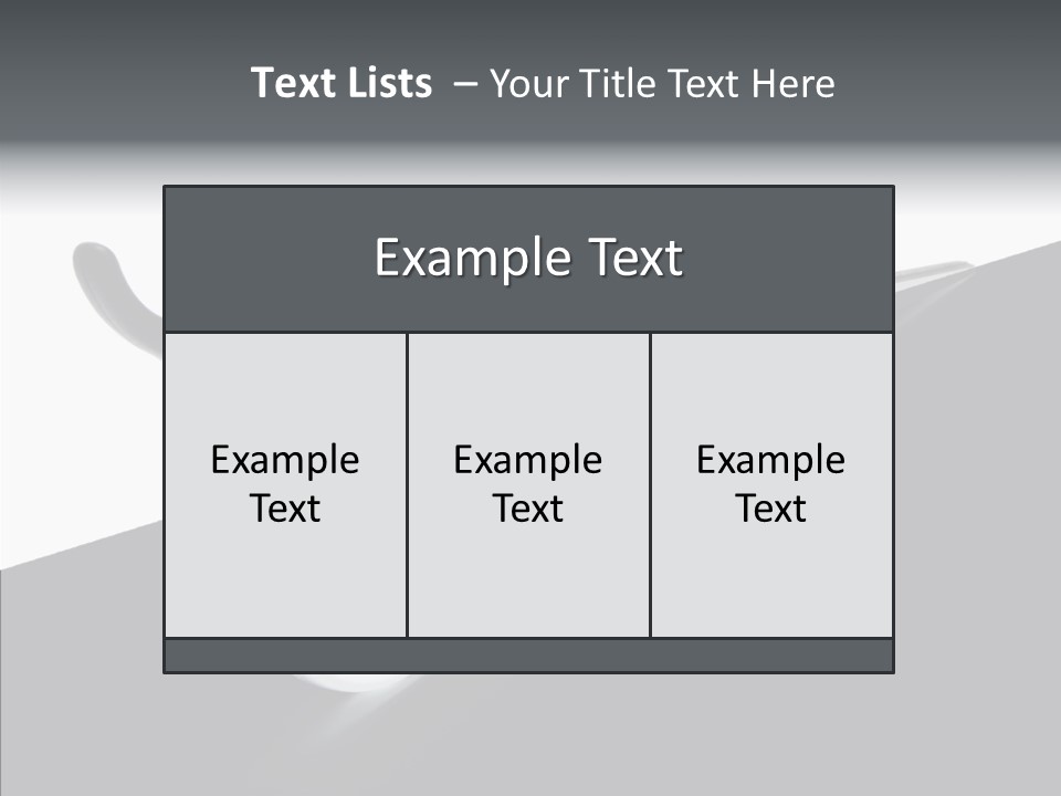 Designer Work Lock PowerPoint Template