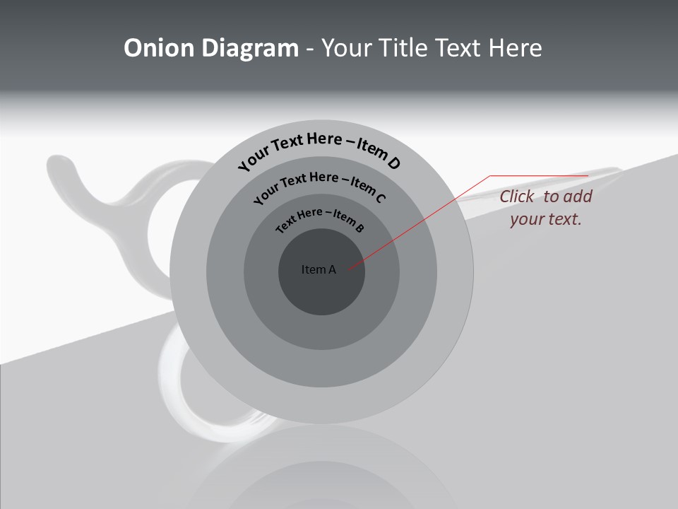 Designer Work Lock PowerPoint Template