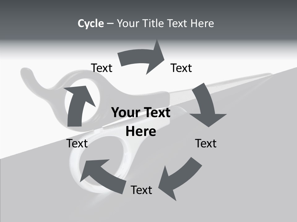 Designer Work Lock PowerPoint Template
