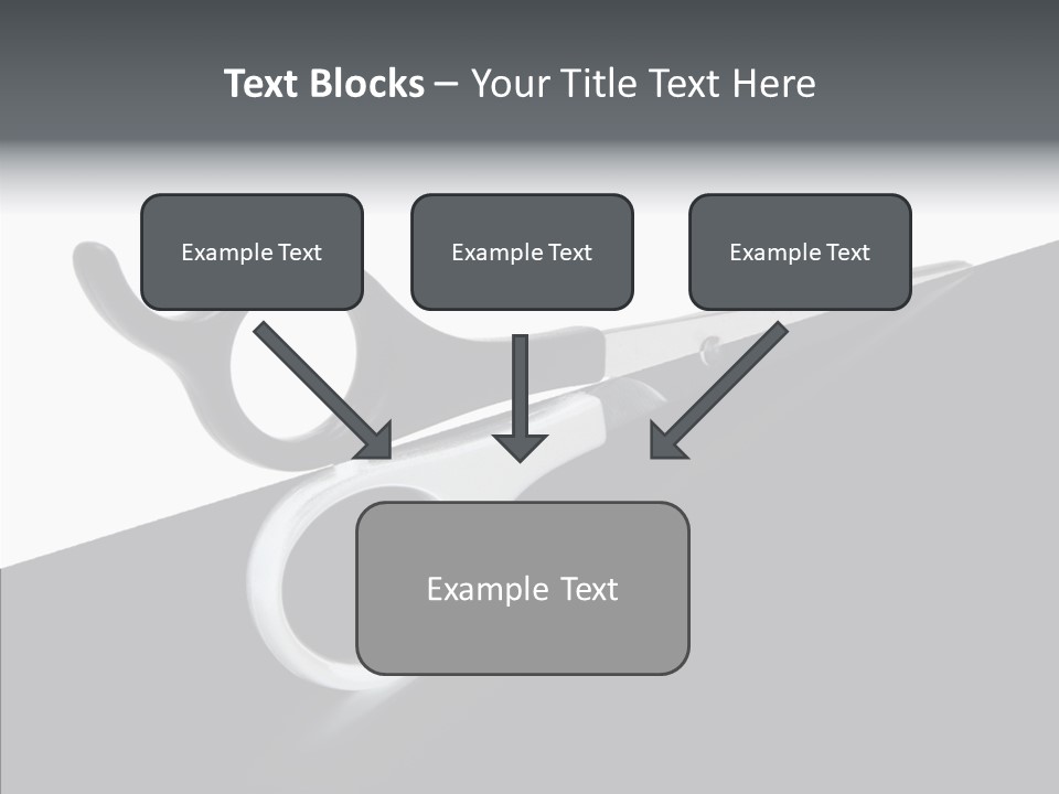 Designer Work Lock PowerPoint Template