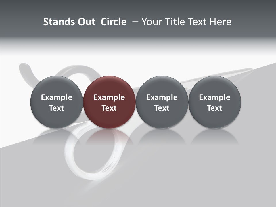 Designer Work Lock PowerPoint Template