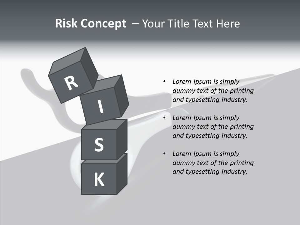 Designer Work Lock PowerPoint Template