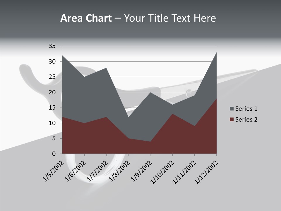 Designer Work Lock PowerPoint Template