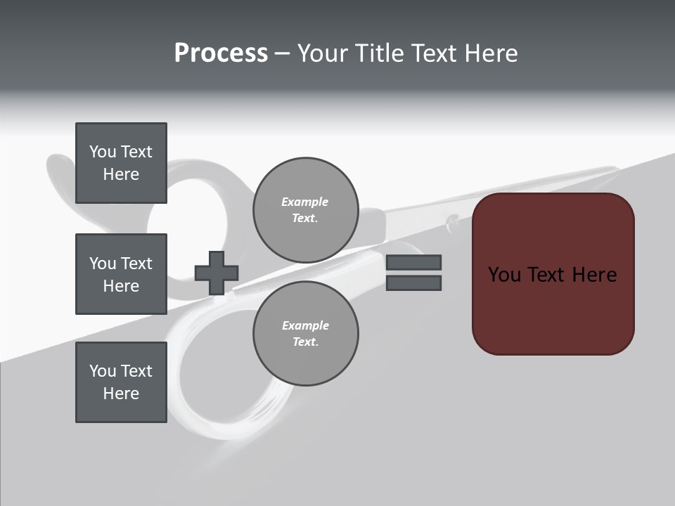 Designer Work Lock PowerPoint Template