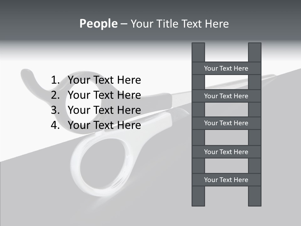Designer Work Lock PowerPoint Template