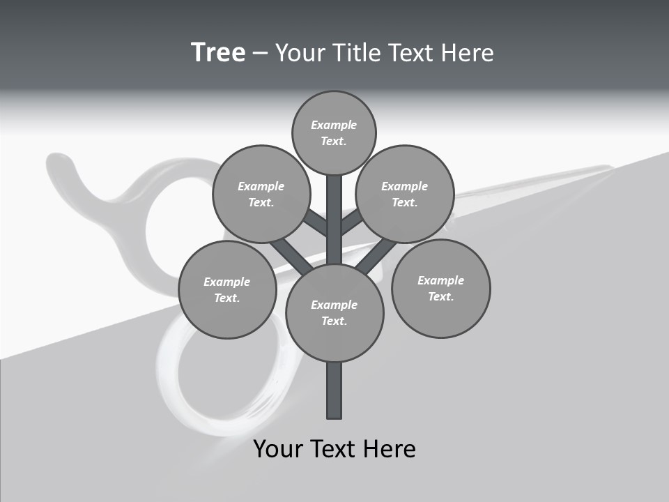 Designer Work Lock PowerPoint Template