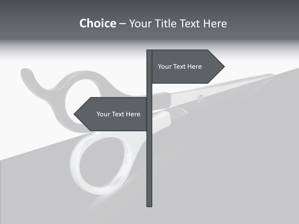 Designer Work Lock PowerPoint Template