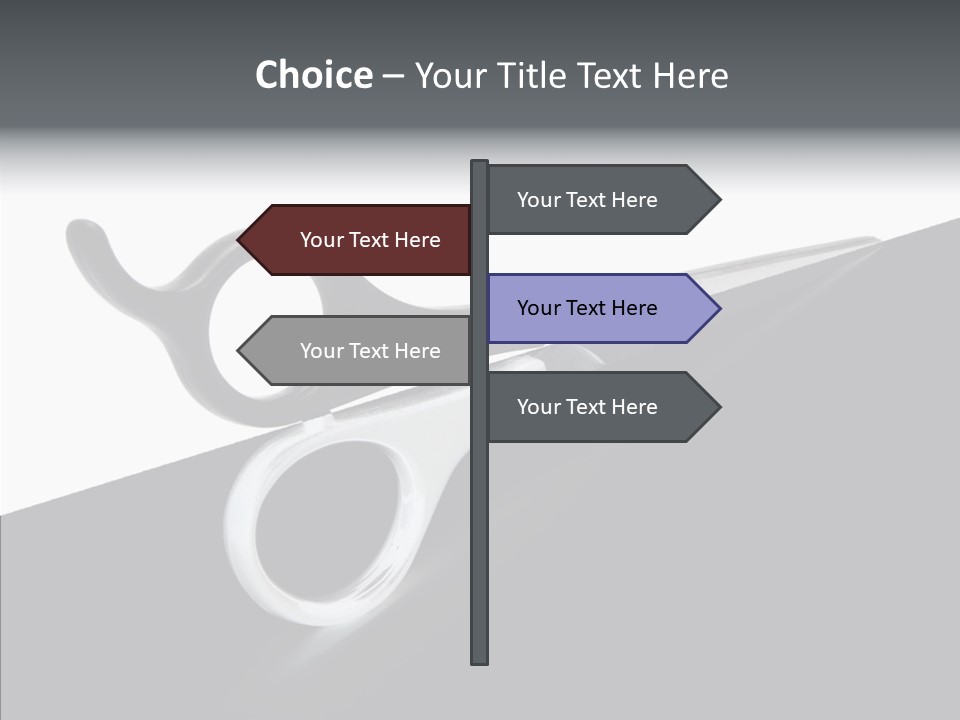 Designer Work Lock PowerPoint Template