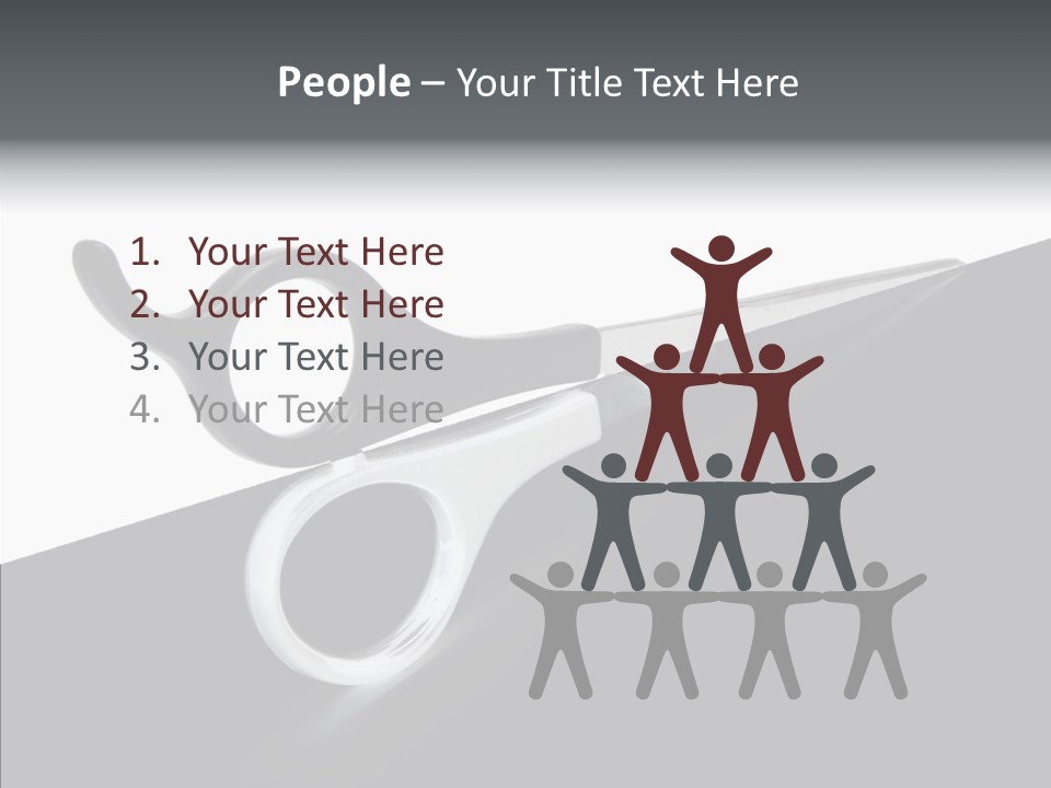 Designer Work Lock PowerPoint Template