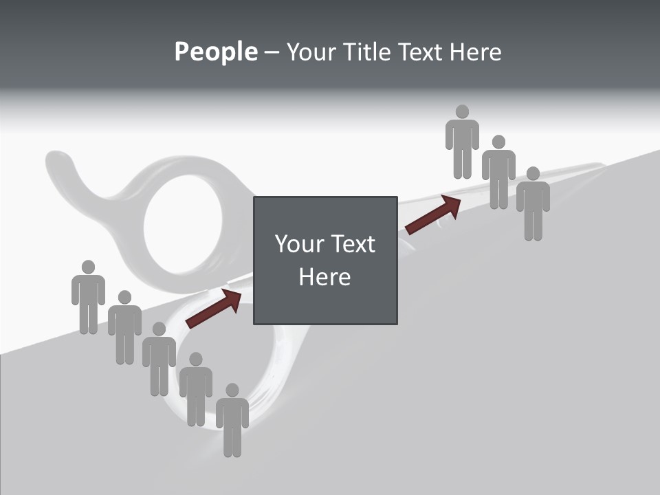 Designer Work Lock PowerPoint Template