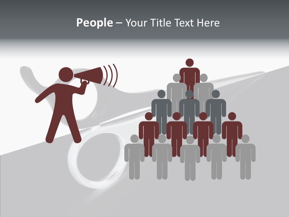 Designer Work Lock PowerPoint Template