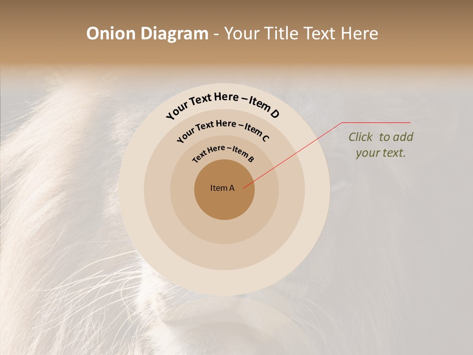 Feline Aggressive Pride PowerPoint Template