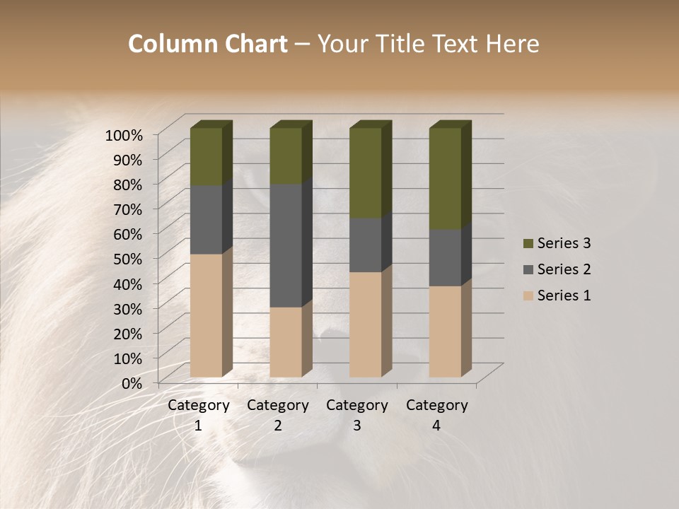 Feline Aggressive Pride PowerPoint Template