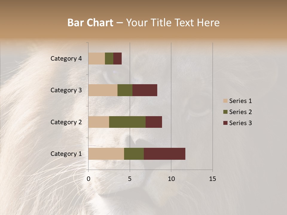 Feline Aggressive Pride PowerPoint Template