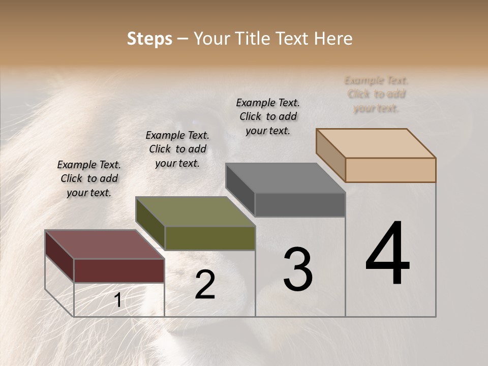 Feline Aggressive Pride PowerPoint Template