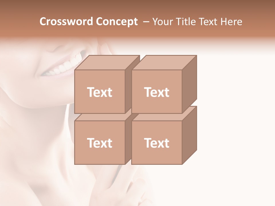 Chair Teamwork Company PowerPoint Template