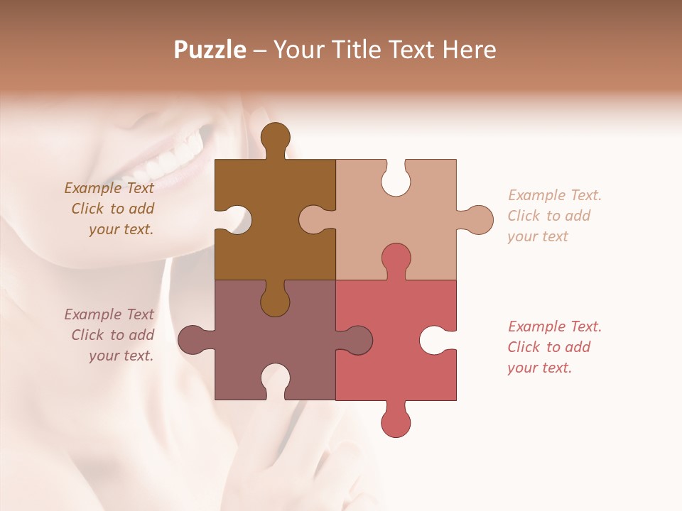 Chair Teamwork Company PowerPoint Template