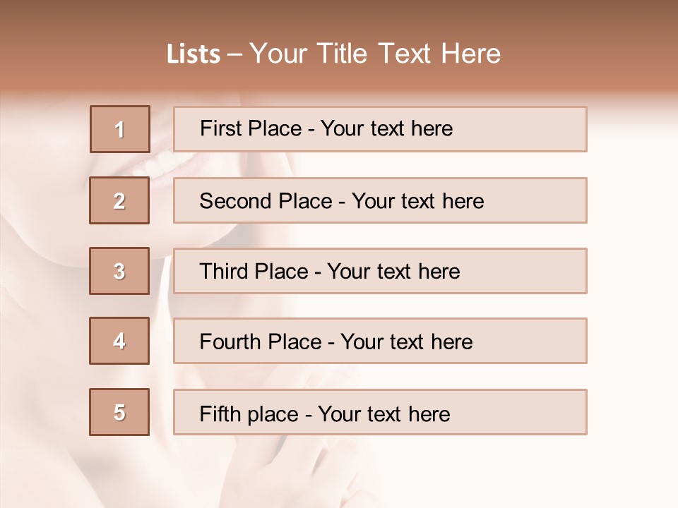 Chair Teamwork Company PowerPoint Template