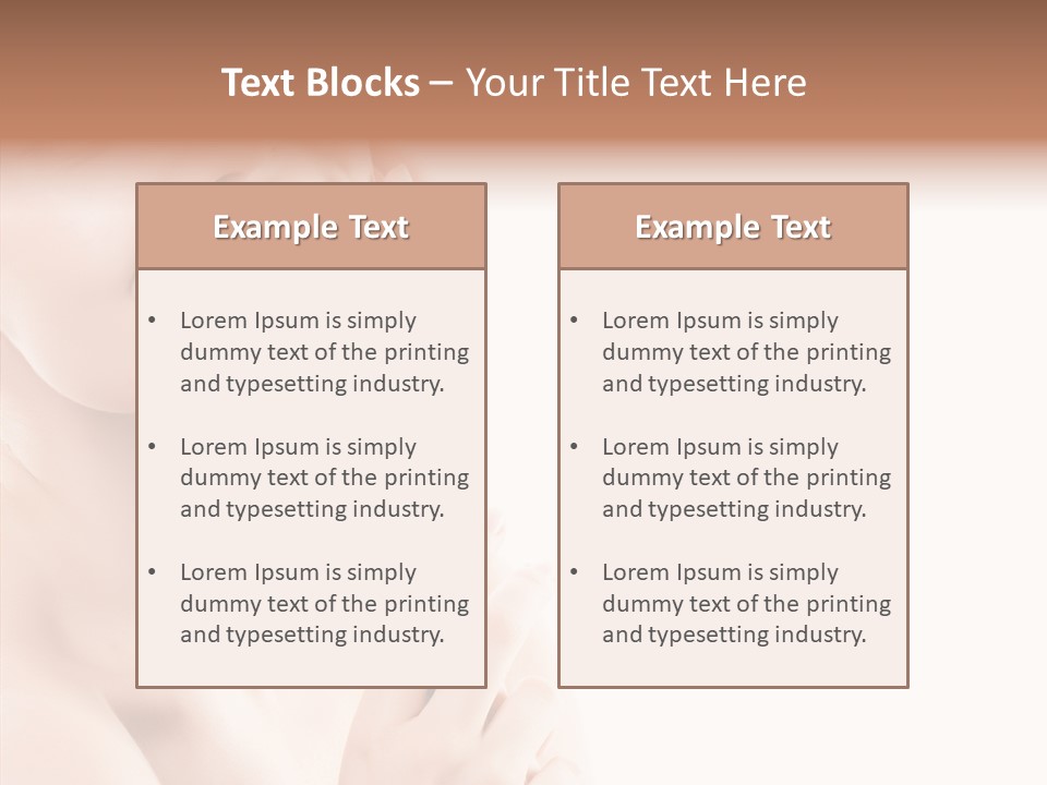 Chair Teamwork Company PowerPoint Template