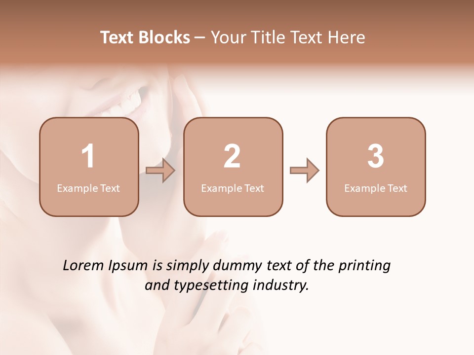 Chair Teamwork Company PowerPoint Template