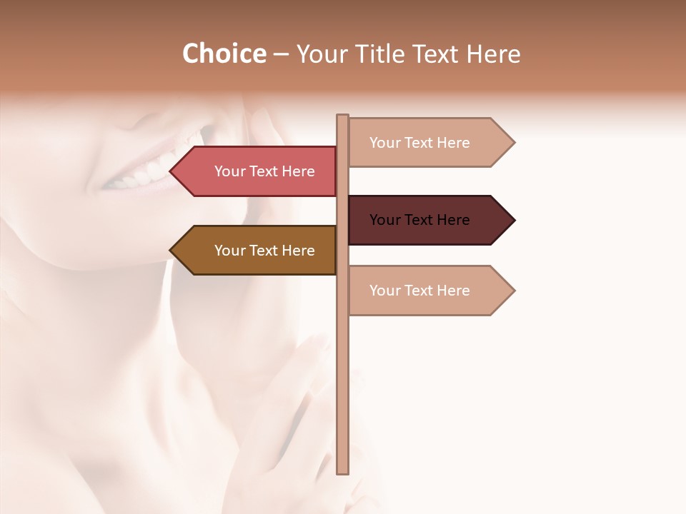 Chair Teamwork Company PowerPoint Template