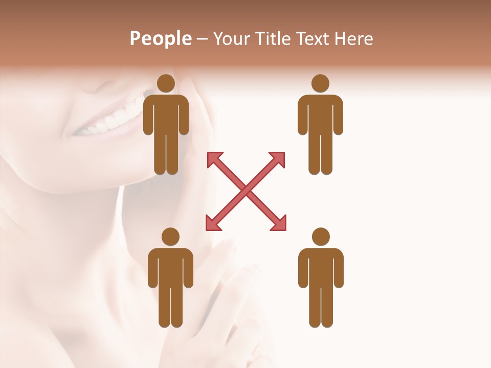 Chair Teamwork Company PowerPoint Template