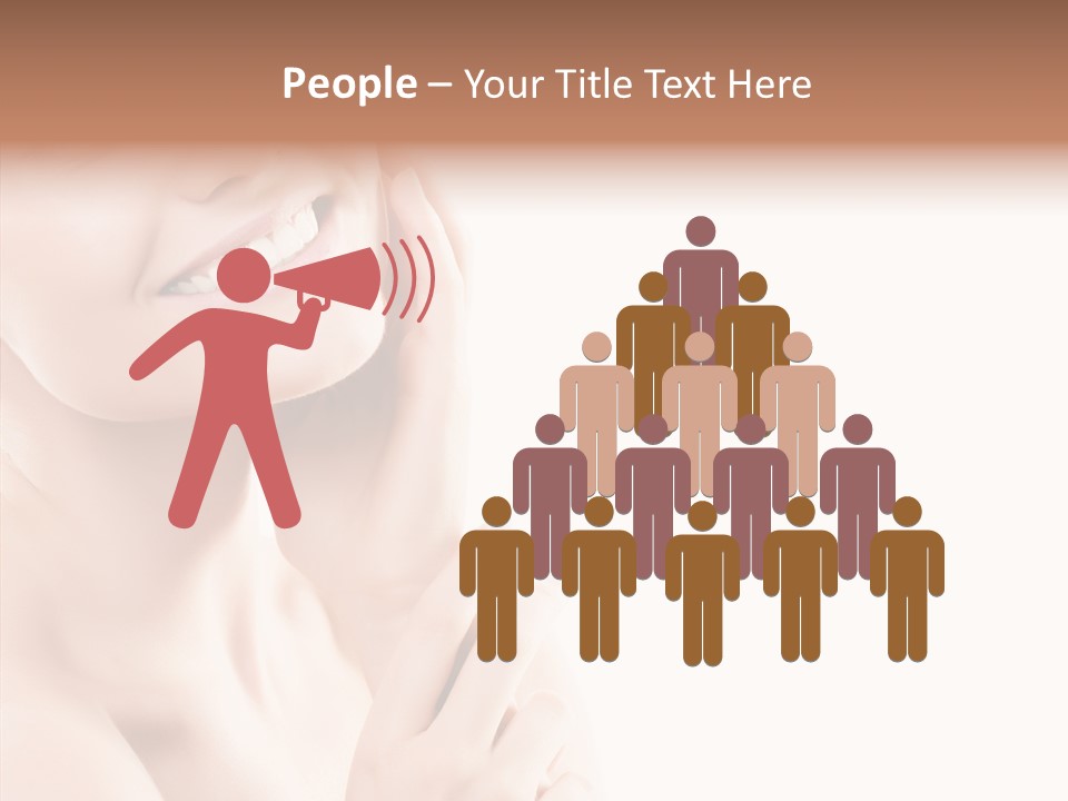 Chair Teamwork Company PowerPoint Template