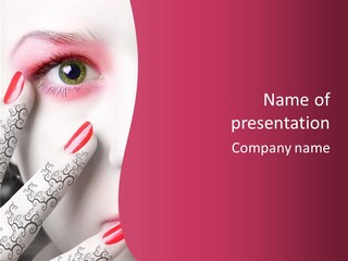 Cosmetics Design Make PowerPoint Template