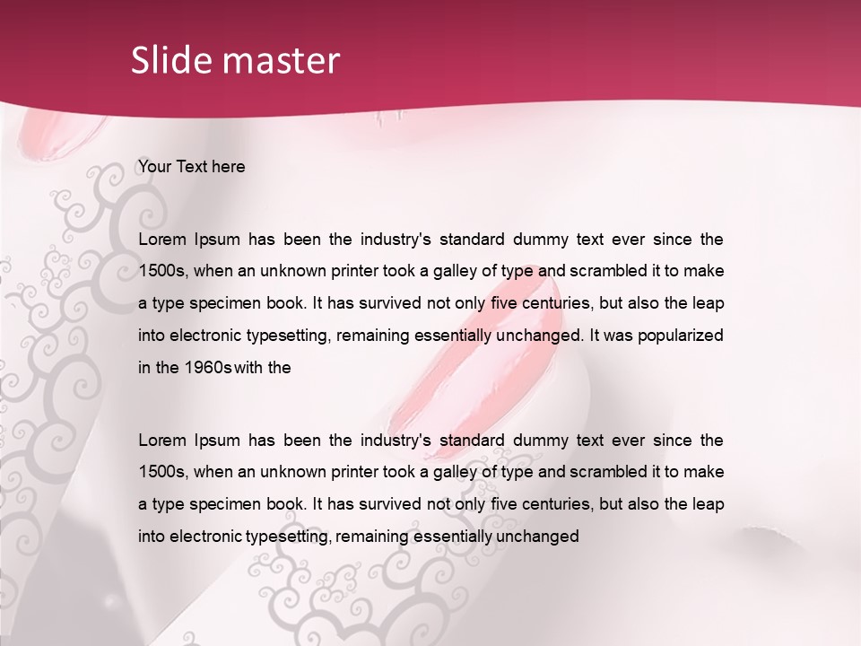 Cosmetics Design Make PowerPoint Template