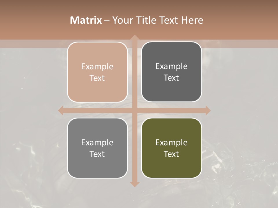 Feminine Silence Mermaid PowerPoint Template