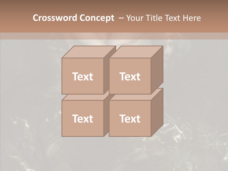 Feminine Silence Mermaid PowerPoint Template