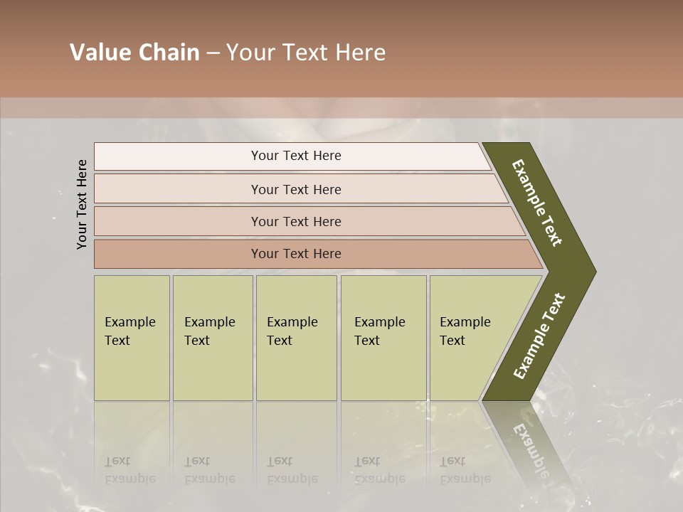 Feminine Silence Mermaid PowerPoint Template