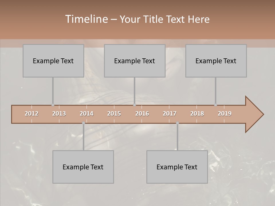Feminine Silence Mermaid PowerPoint Template