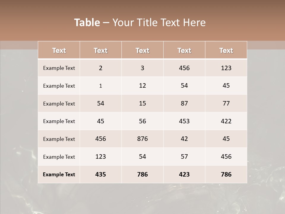 Feminine Silence Mermaid PowerPoint Template