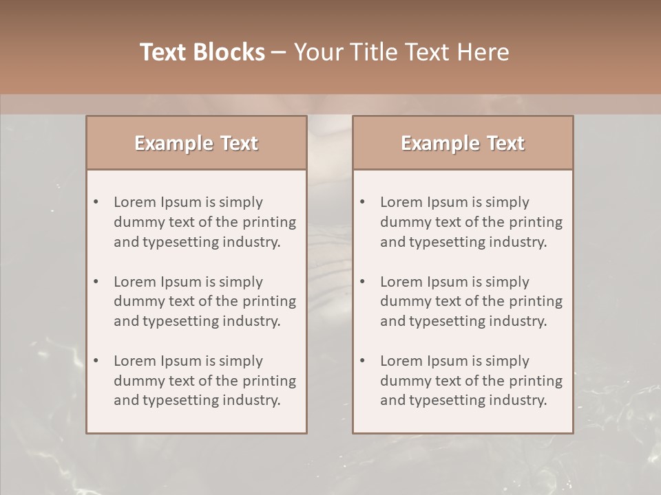 Feminine Silence Mermaid PowerPoint Template