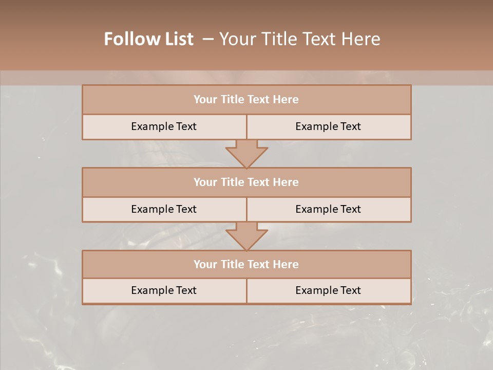 Feminine Silence Mermaid PowerPoint Template