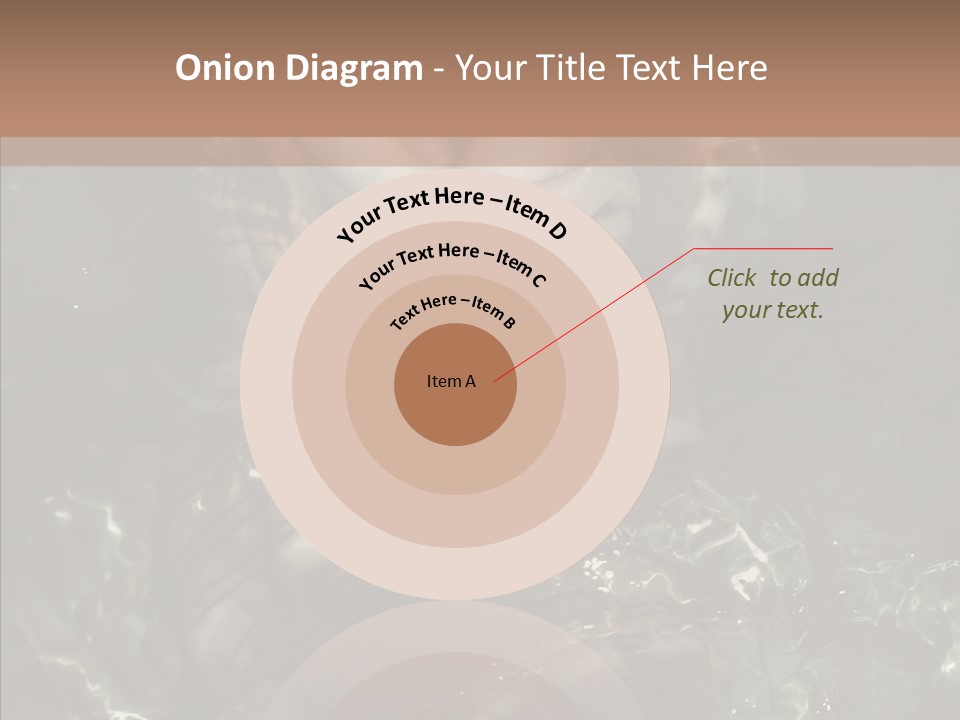 Feminine Silence Mermaid PowerPoint Template