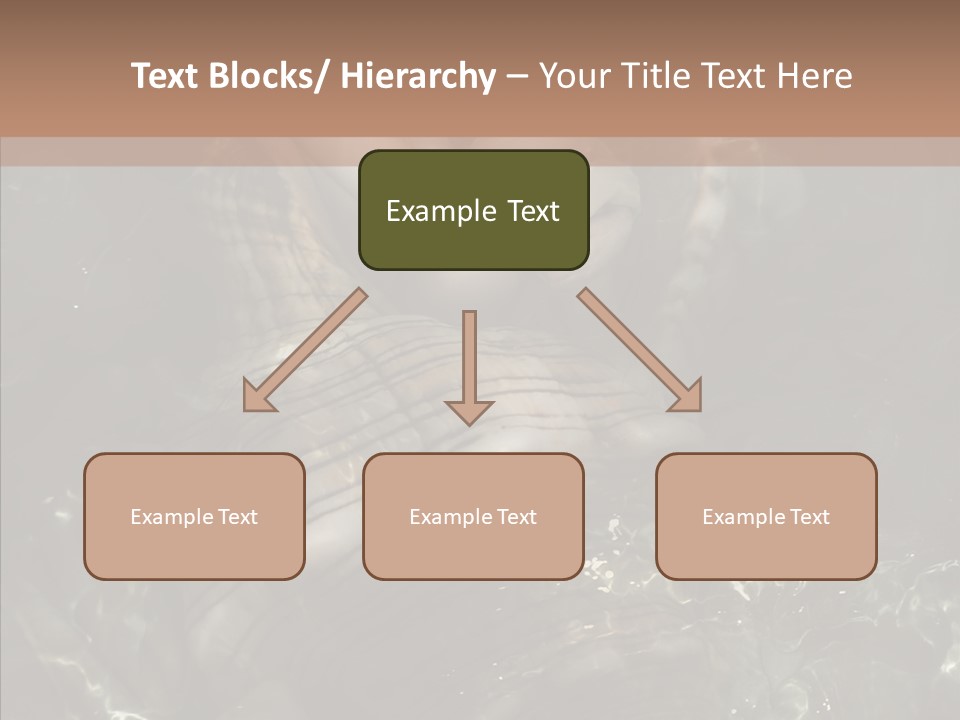 Feminine Silence Mermaid PowerPoint Template