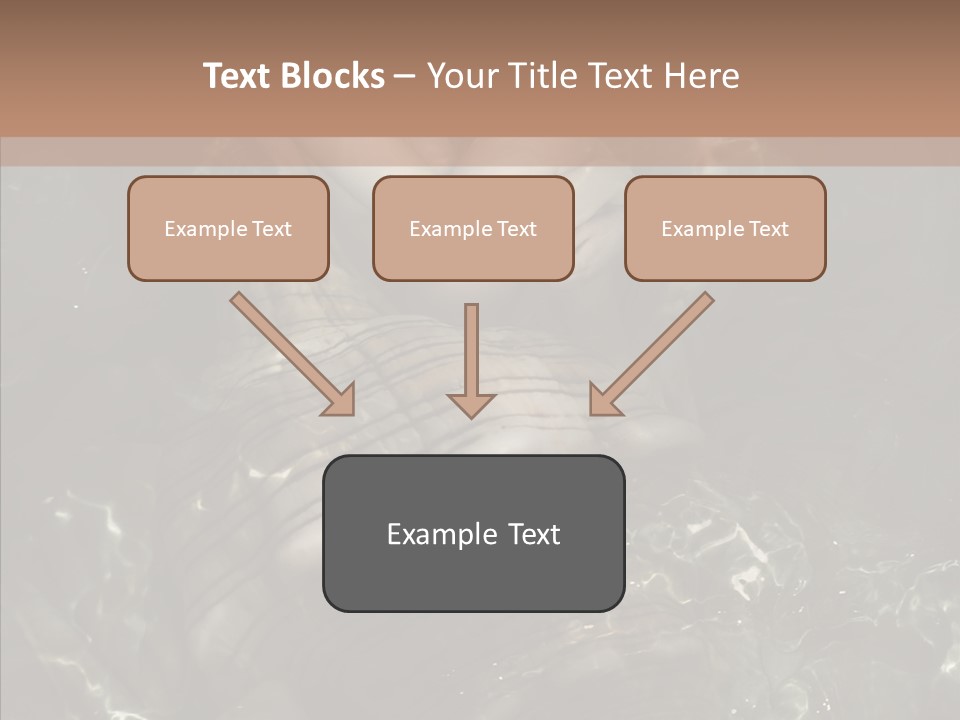 Feminine Silence Mermaid PowerPoint Template
