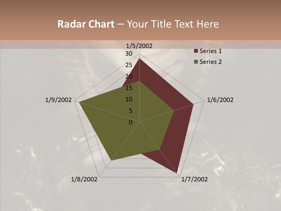 Feminine Silence Mermaid PowerPoint Template