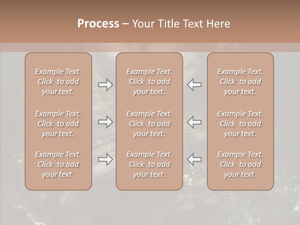 Feminine Silence Mermaid PowerPoint Template