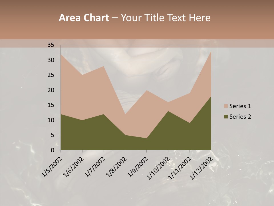 Feminine Silence Mermaid PowerPoint Template