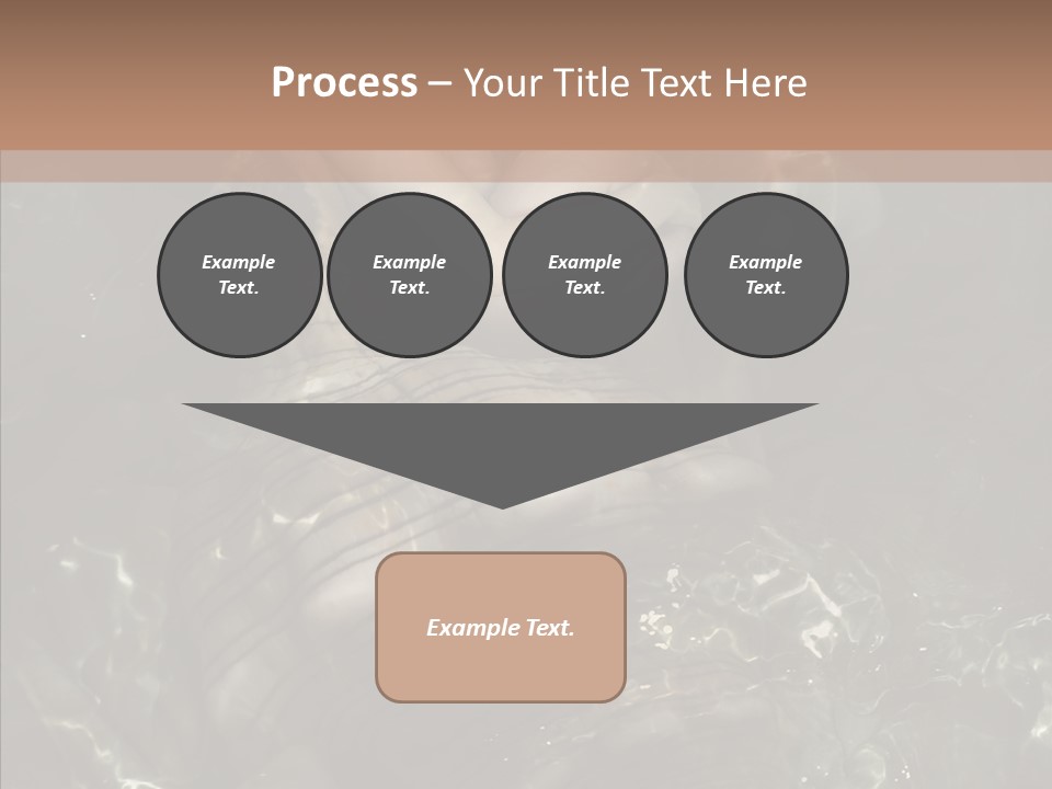 Feminine Silence Mermaid PowerPoint Template