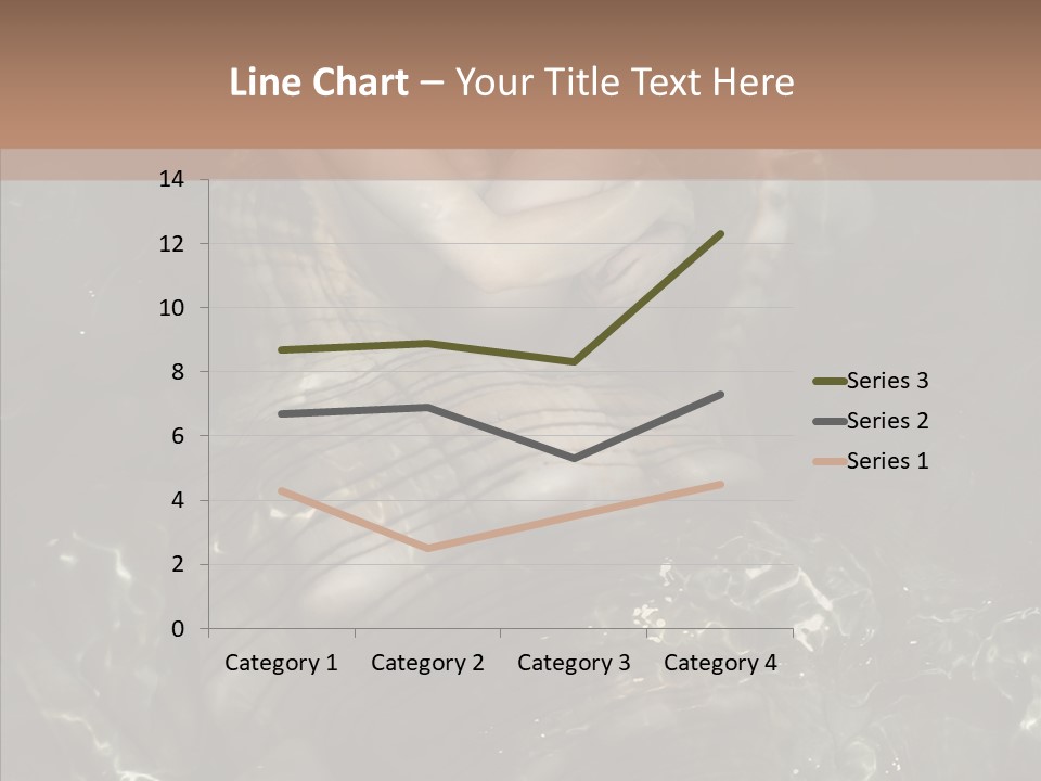 Feminine Silence Mermaid PowerPoint Template