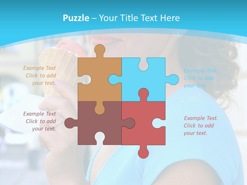 Casual Cheerful Attractive PowerPoint Template