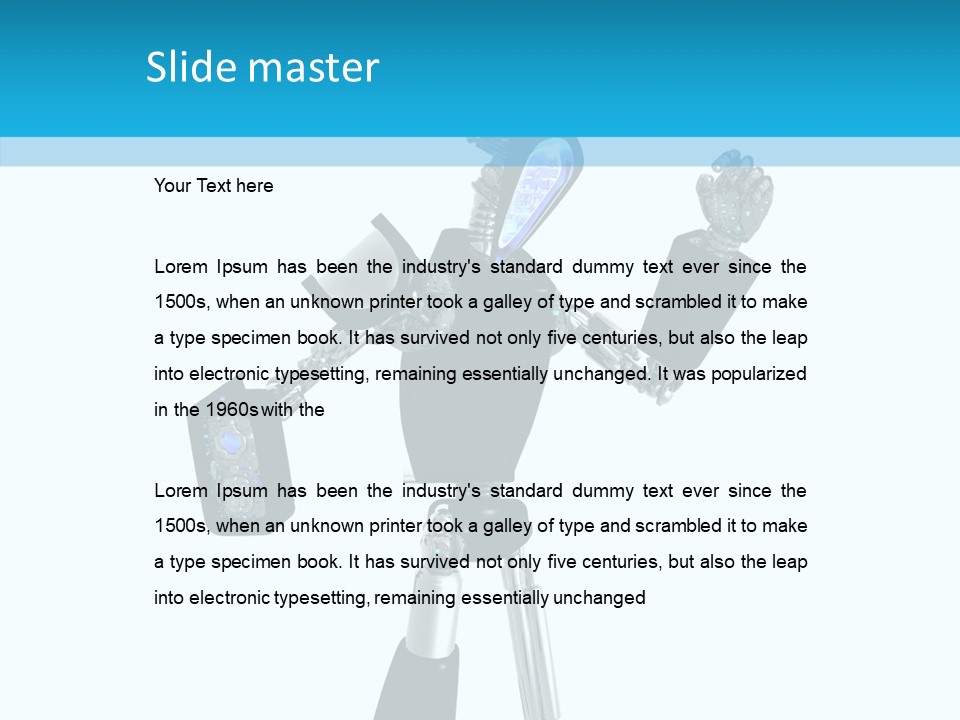 Technology Industrial Smart PowerPoint Template